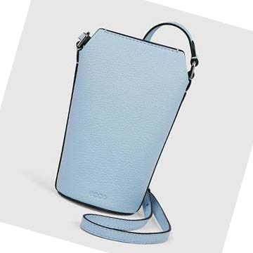 Women's Ecco Textureblocks Pot Bags Blue | USA 304XYU